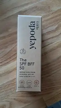 YEPODA - The SPF BFF 50 - Crème solaire