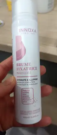 INNOXA - Brume fixatrice maquillage hydrate & illumine