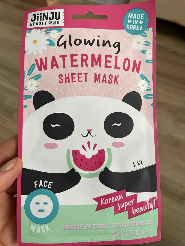 JIINJU BEAUTY - Glowing watermelon sheet mask