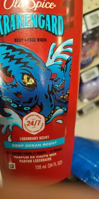 OLD SPICE - Krakengard - Body + Face wash deep ocean scent