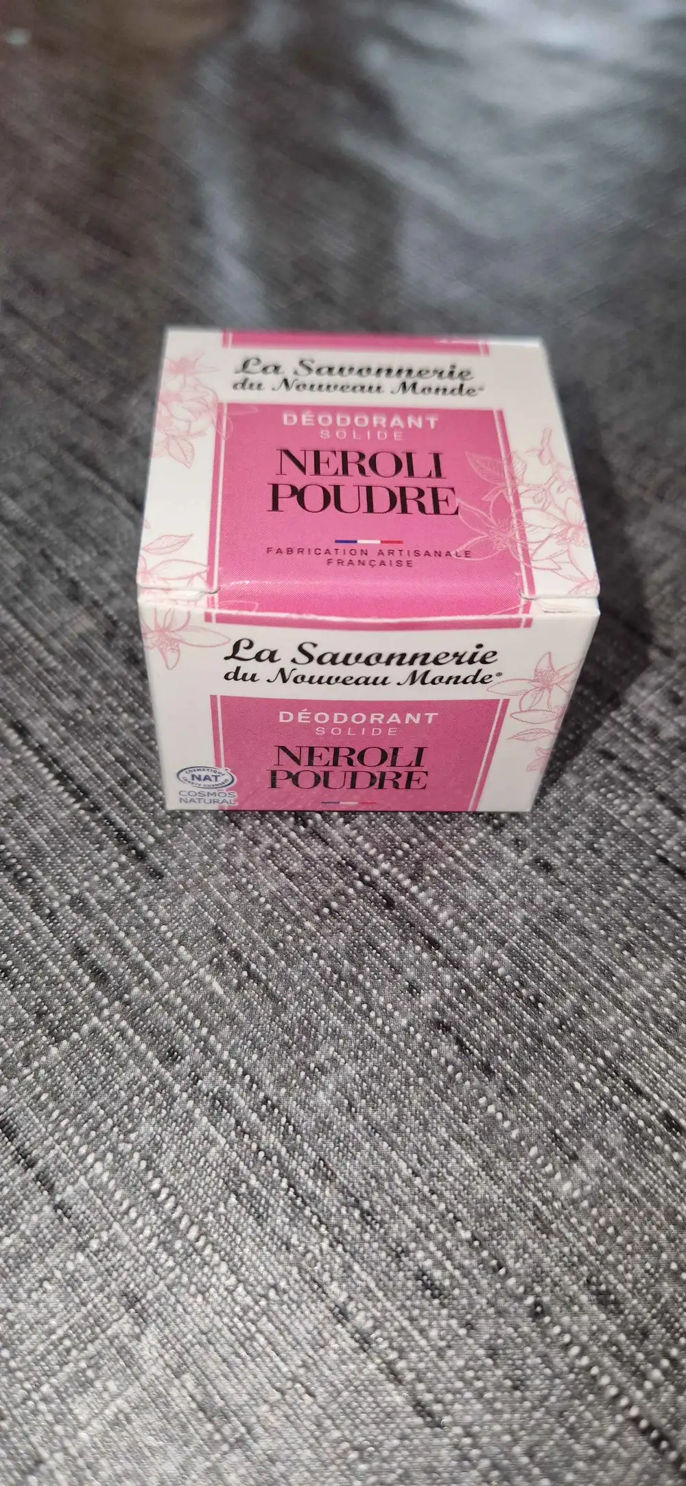 LA SAVONNERIE DU NOUVEAU MONDE - Néroli poudre - Déodorant solide