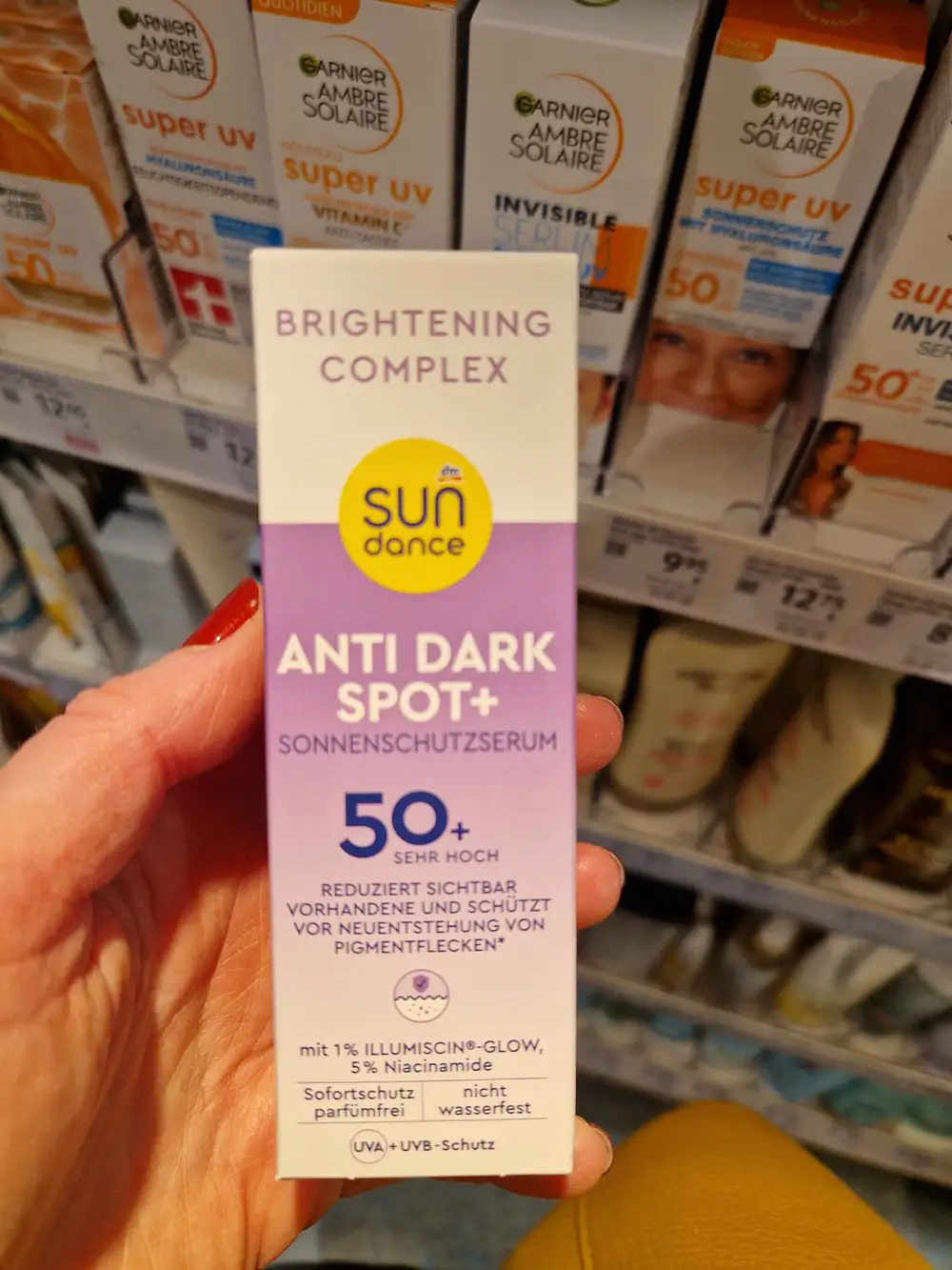 SUNDANCE - Anti dark spot+ - Sonnenschutzserum 50+