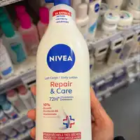 NIVEA - Lait corps repair & care 72h hydratation 