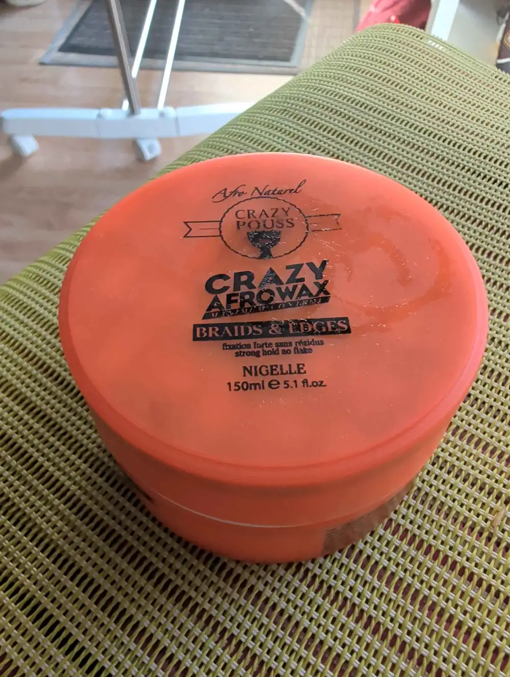 CRAZY POUSS - Crazy afrowax - Fixation forte nigella oil