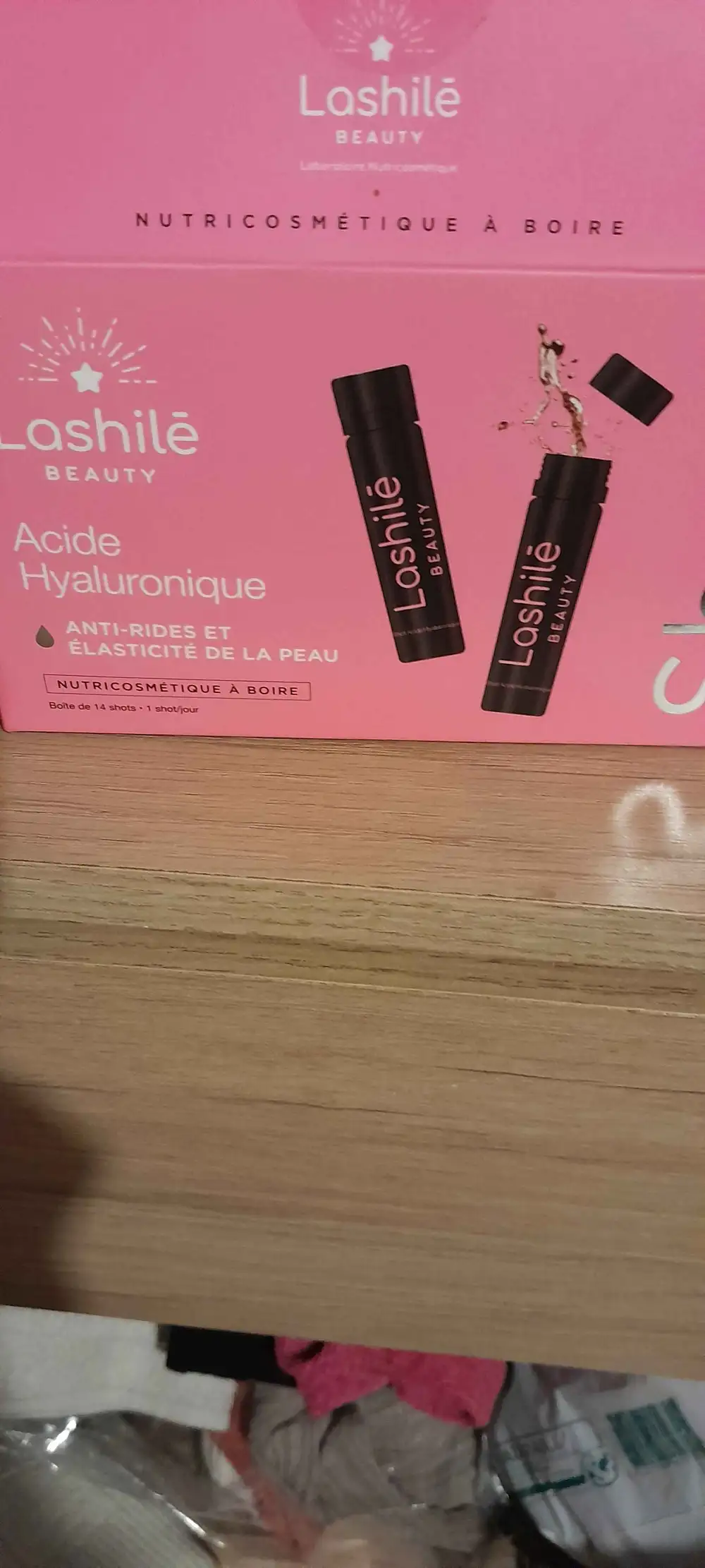 LASHILĒ - Acide hyaluronique anti-rides et élasticité de la peau