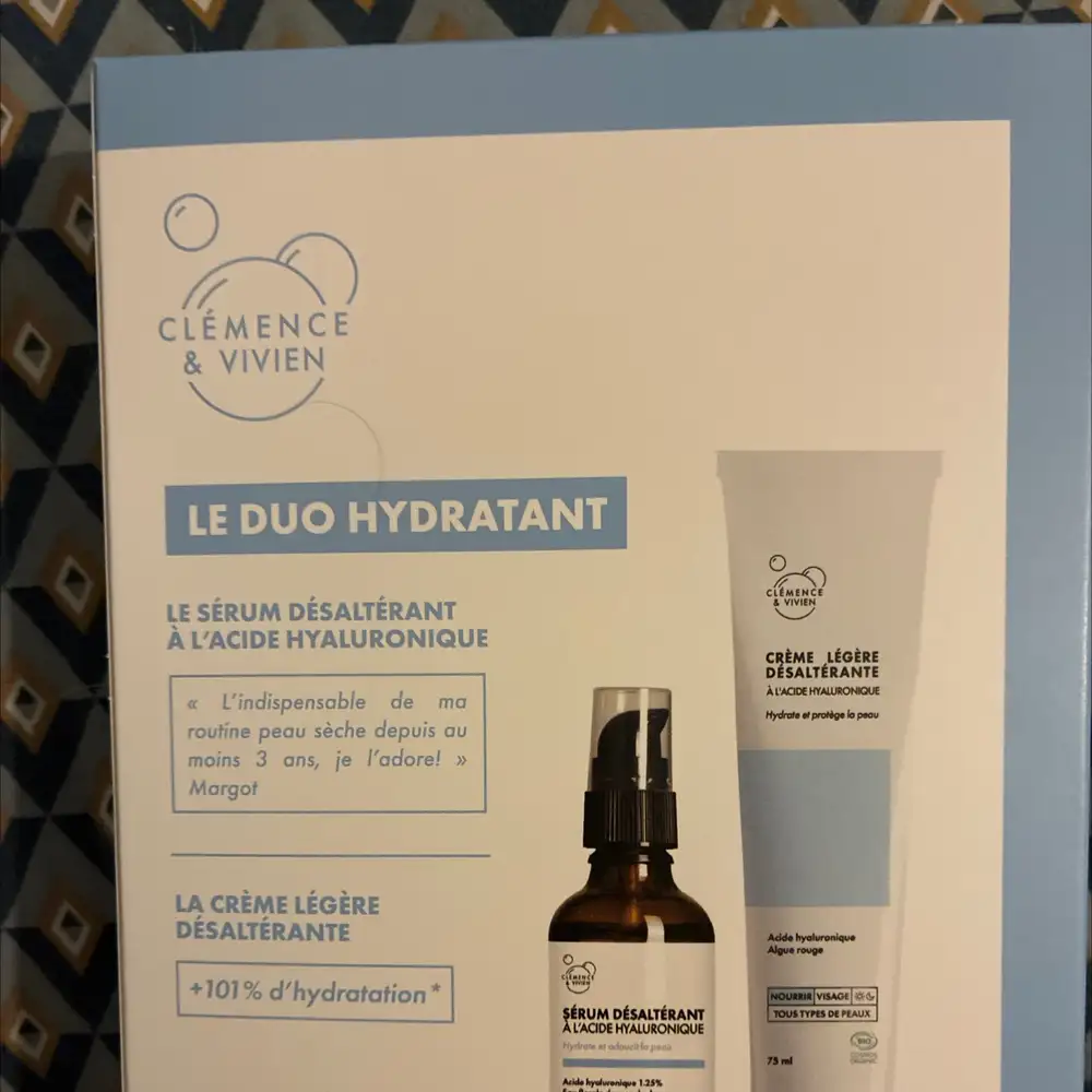 CLÉMENCE & VIVIEN - Le duo hydratant