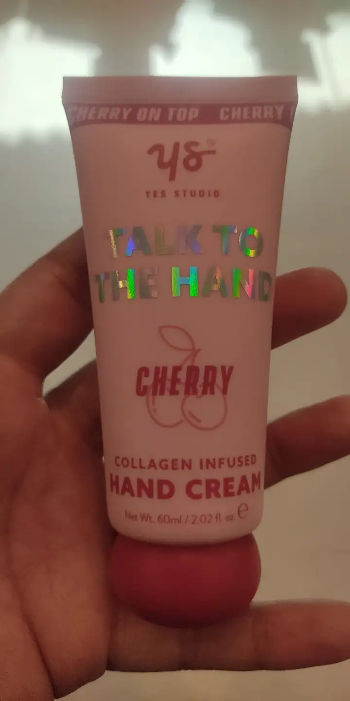 YES STUDIO - Talk to the hand cherry - Hand cream
