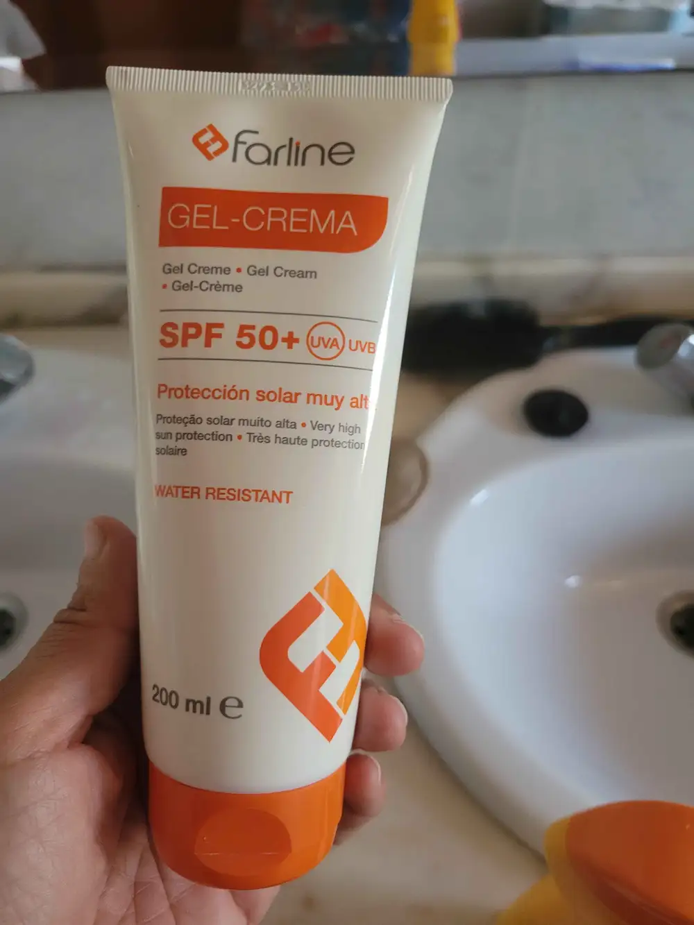 FARLINE - Gel-crème SPF 50+