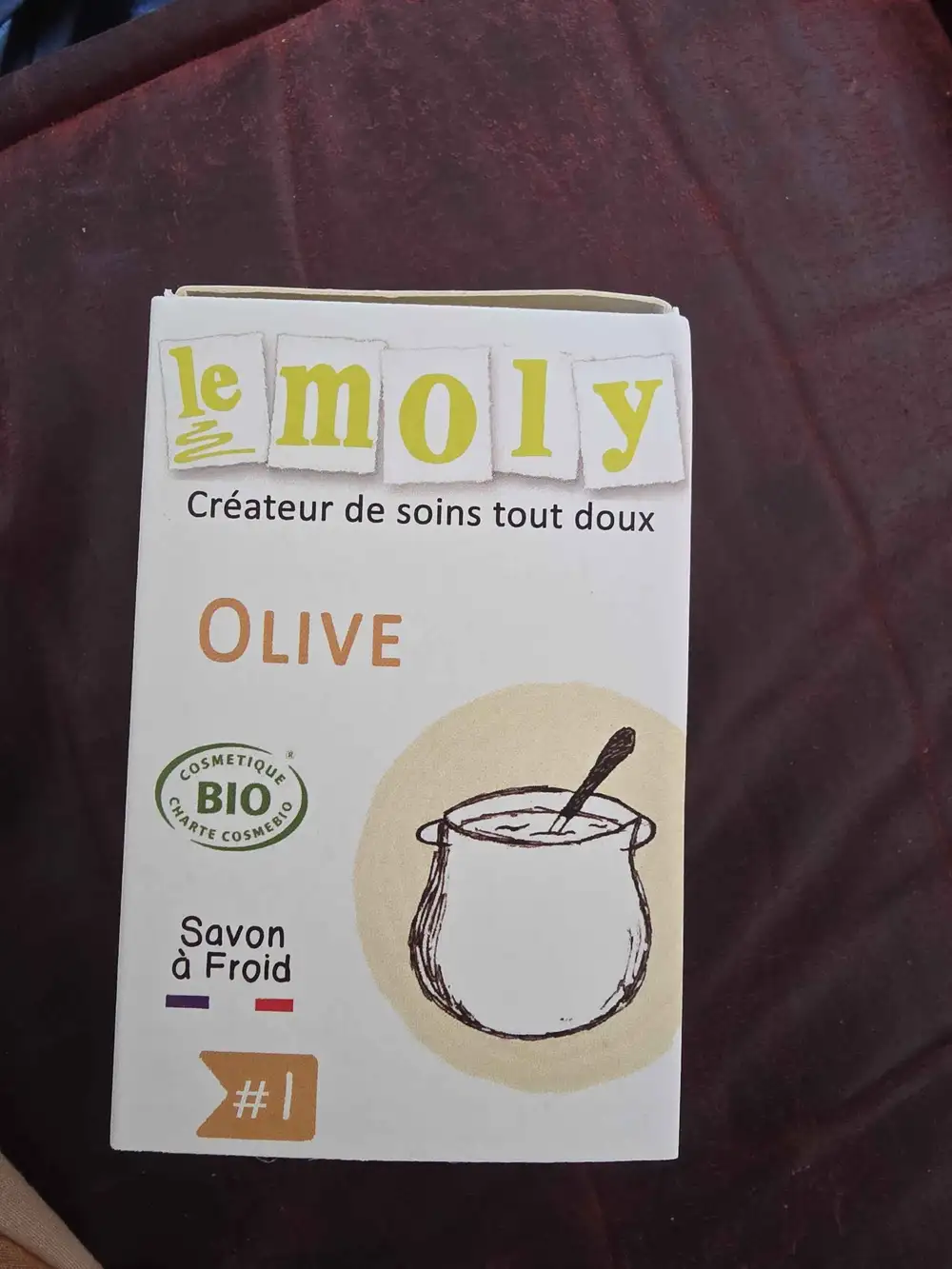 LE MOLY - Savon à froid olive 