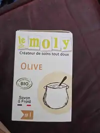 LE MOLY - Savon à froid olive 