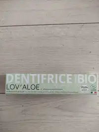 PROPOS'NATURE - Lov'aloe - Dentifrice bio