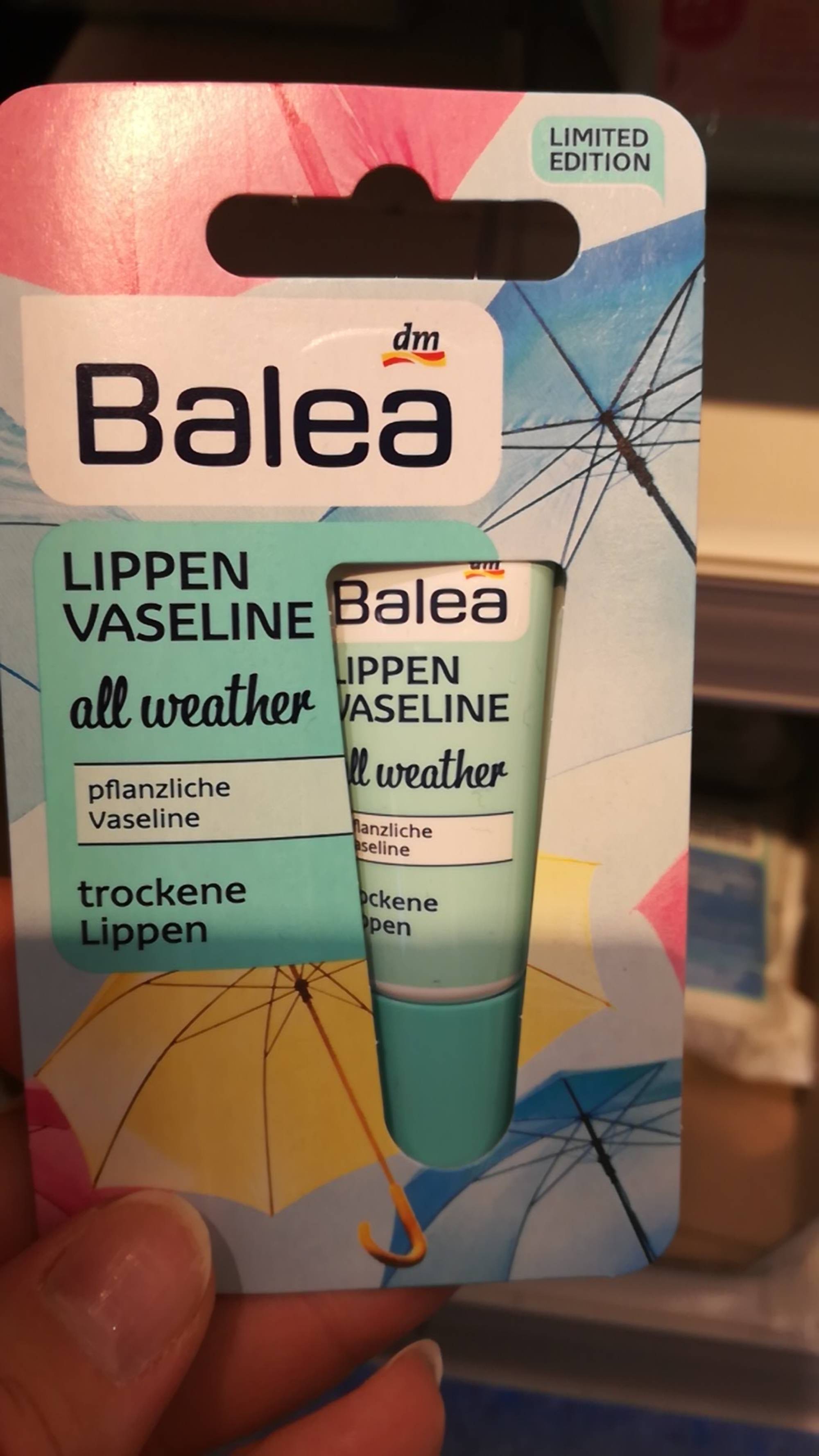 BALEA - All weather - Lippen vaseline
