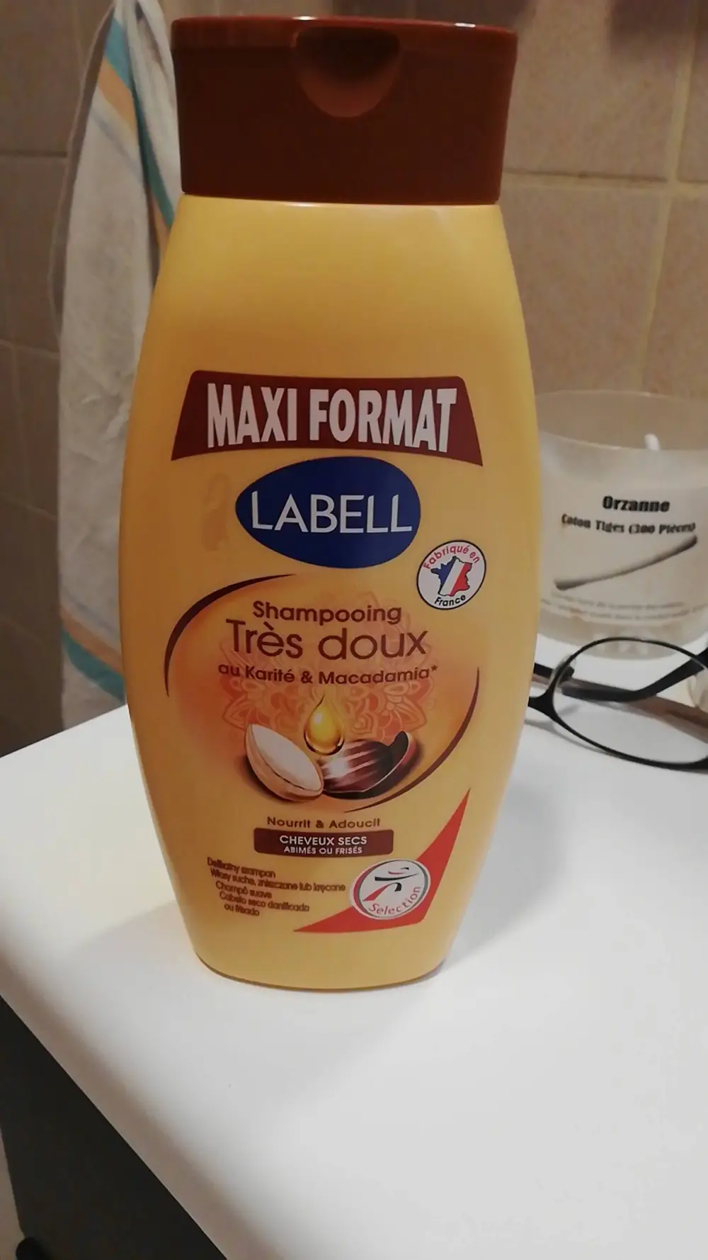 LABELL - Shampooing très doux au Karité & Macadamia