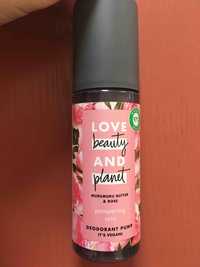 LOVE BEAUTY AND PLANET - Deodorant pump it's vegan! - Pampering soin