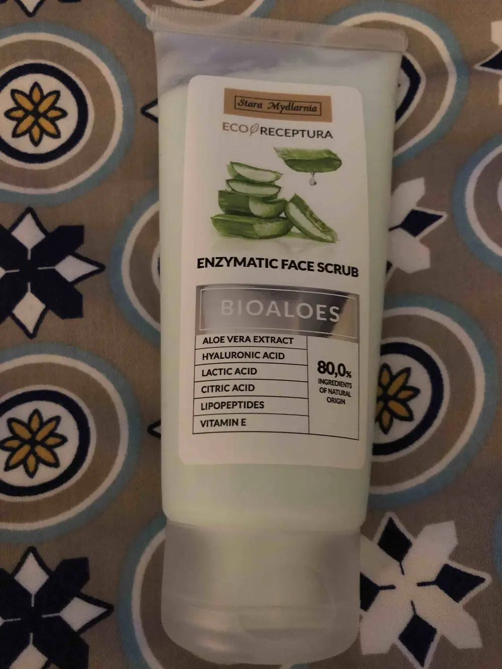 STARA MYDLARNIA - Bioaloes - Enzymatic face scrub