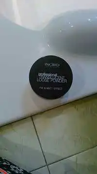 INGRID COSMETICS - Professional translucent loose powder