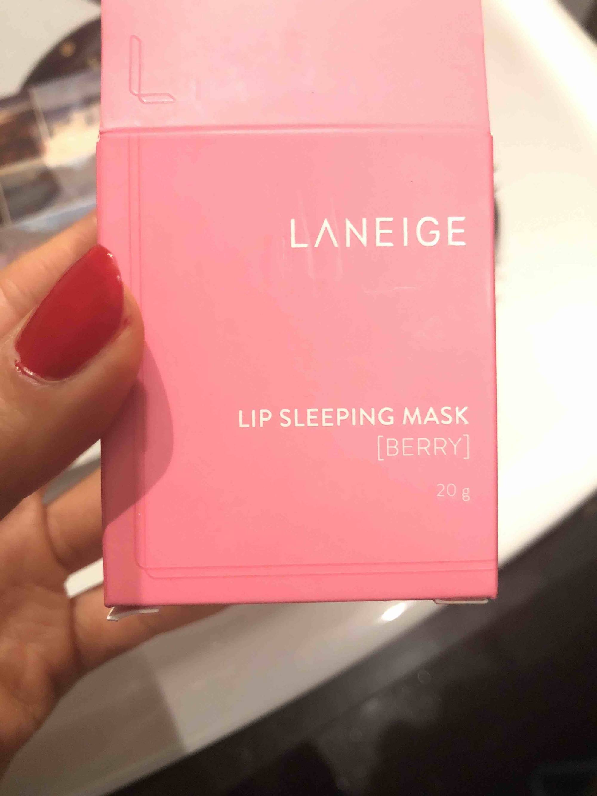 LANEIGE - Berry - Lip sleeping mask