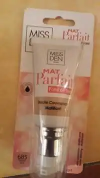 MISS DEN PARIS - Mat Parfait - Fond de teint - Haute couvrance - Matifiant - 685 teinte n°3
