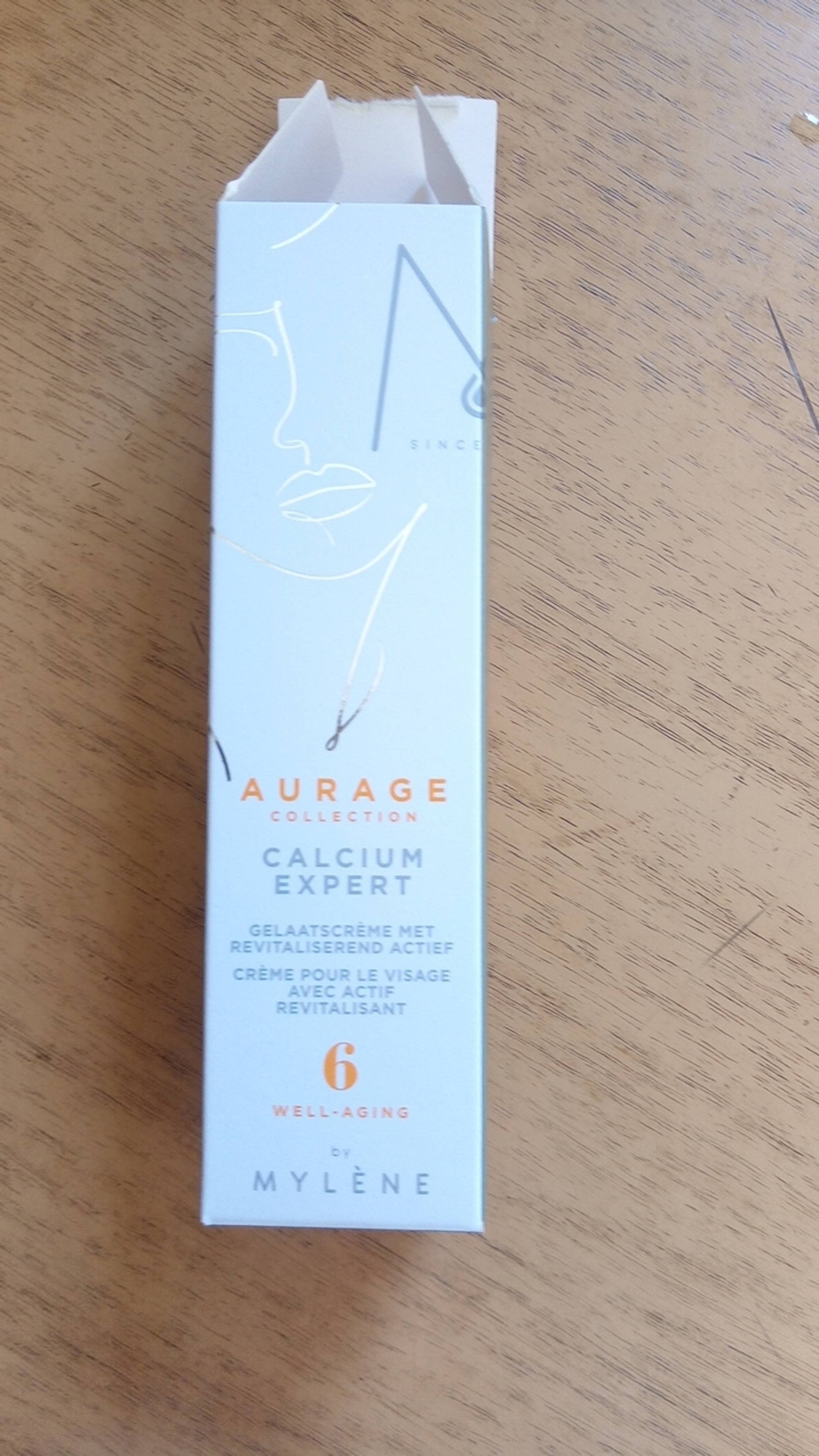 MYLÈNE - Aurage Calcium expert - Crème pour le visage avec actif revitalisant