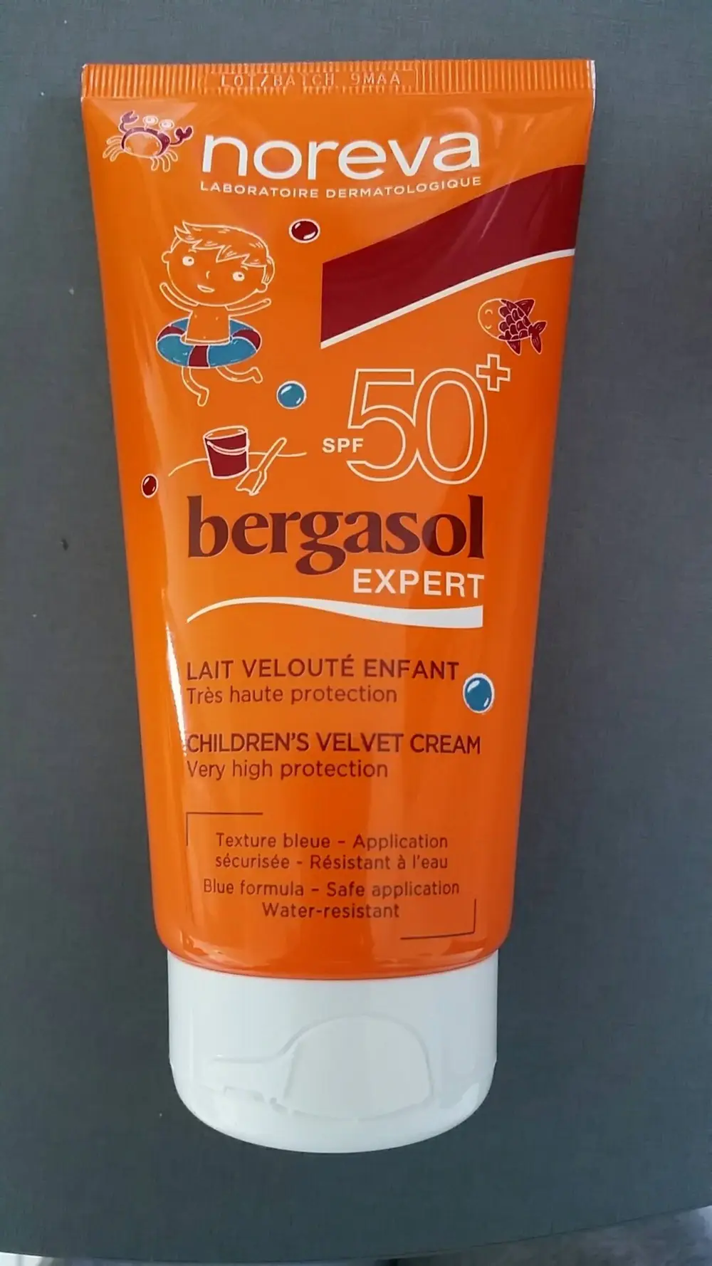 NOREVA - Bergasol expert - Lait velouté enfant SPF 50+