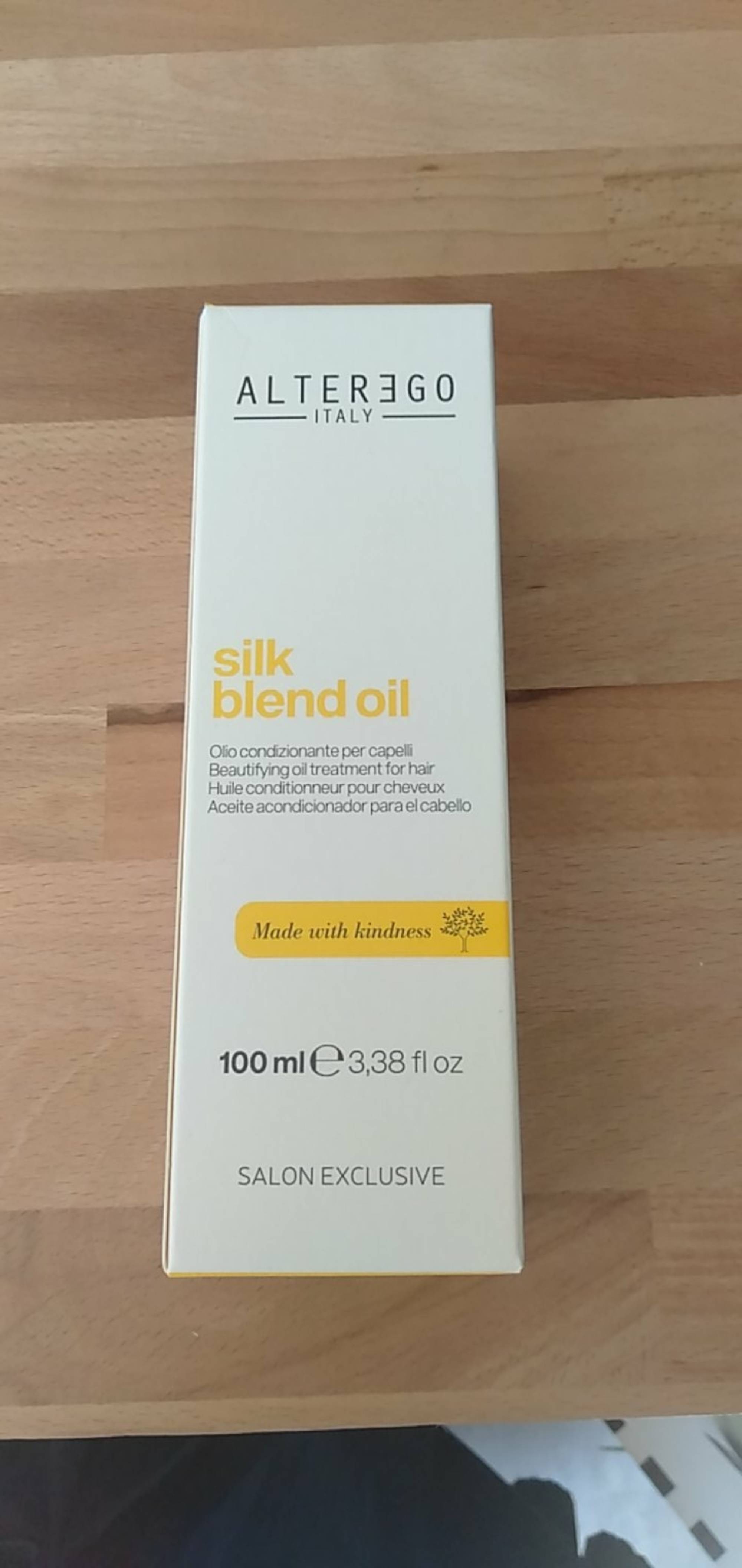 ALTER EGO - Silk blend oil - Huile conditionneur pour cheveux
