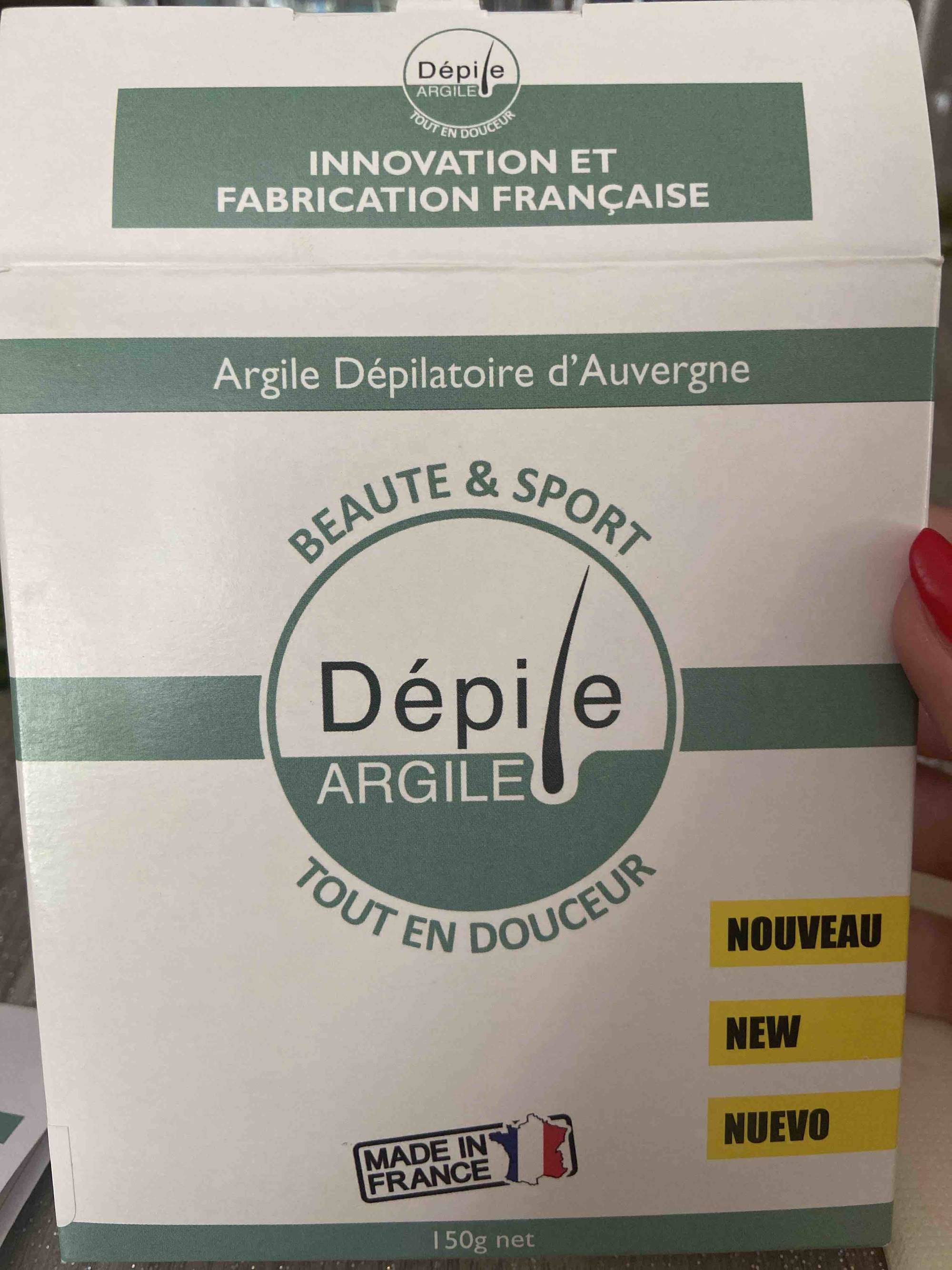 DÉPILE - Argile dépilatoire d'Auvergne