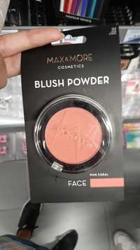 MAX & MORE - Blush powder pink coral