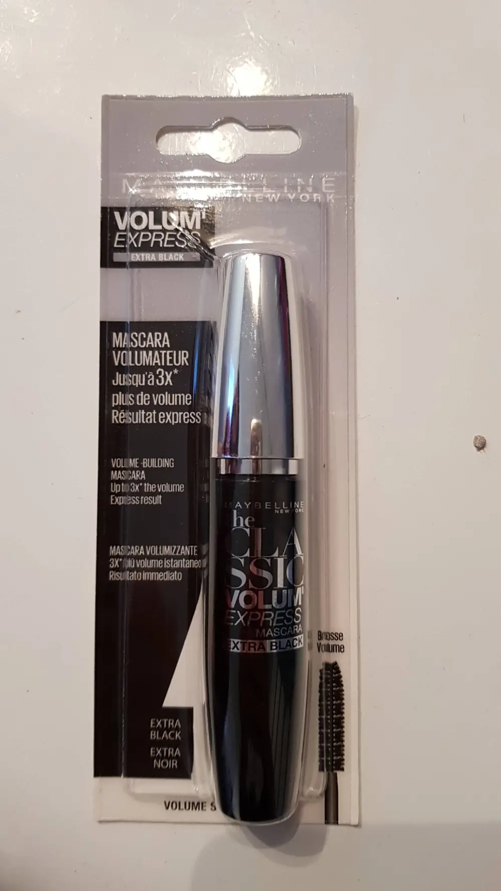 MAYBELLINE NEW YORK - Volum'express - Mascara volumateur extra noir