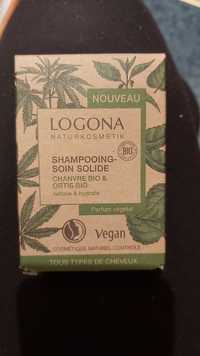 LOGONA - Chanvre bio & ortie bio - Shampooing soin solide
