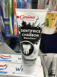 CASINO - Dentifrice au charbon blancheur