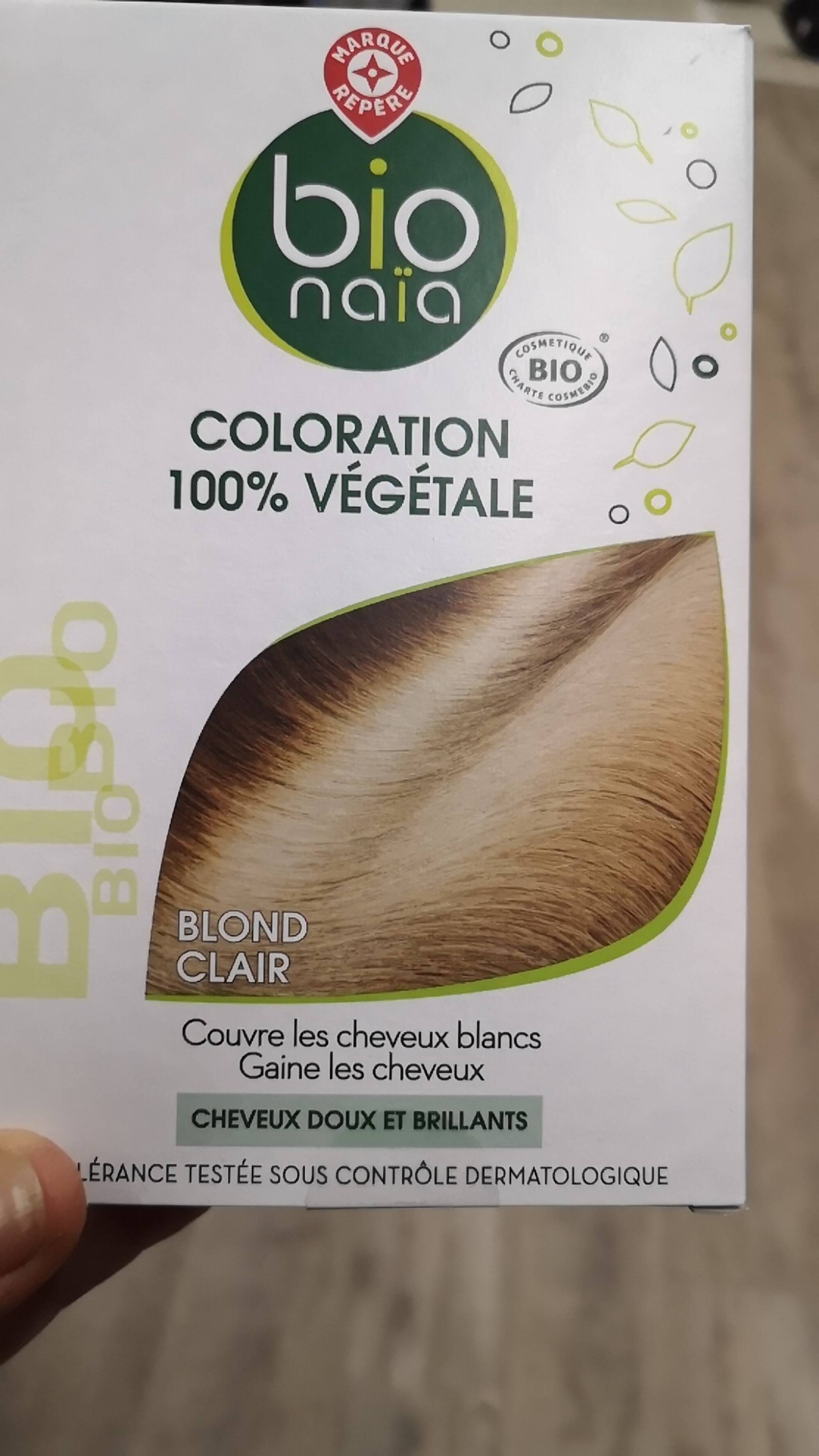 MARQUE REPÈRE - Bio naïa - Coloration 100% végétale blond clair