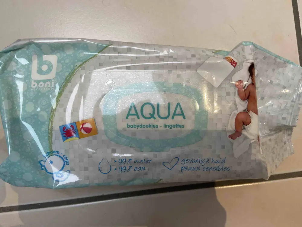 BONI - Aqua - Lingettes