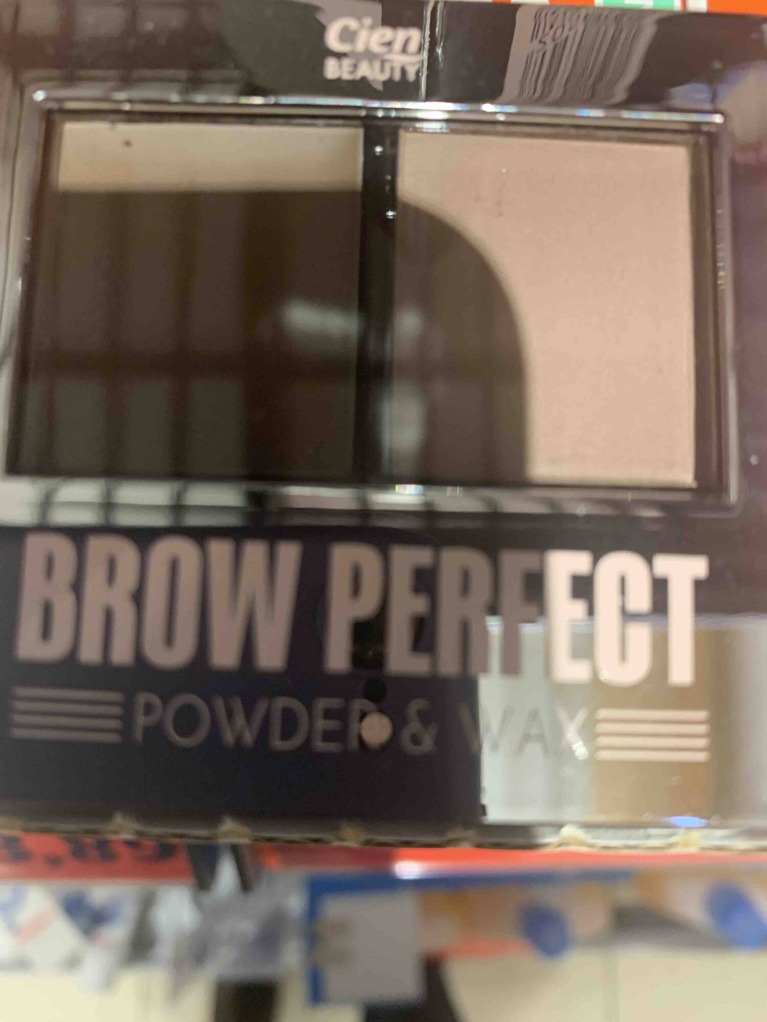 LIDL - Cien brow perfect - Powder & wax