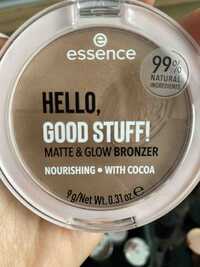 ESSENCE - Hello, Good stuff! - Matte & Glow bronzer