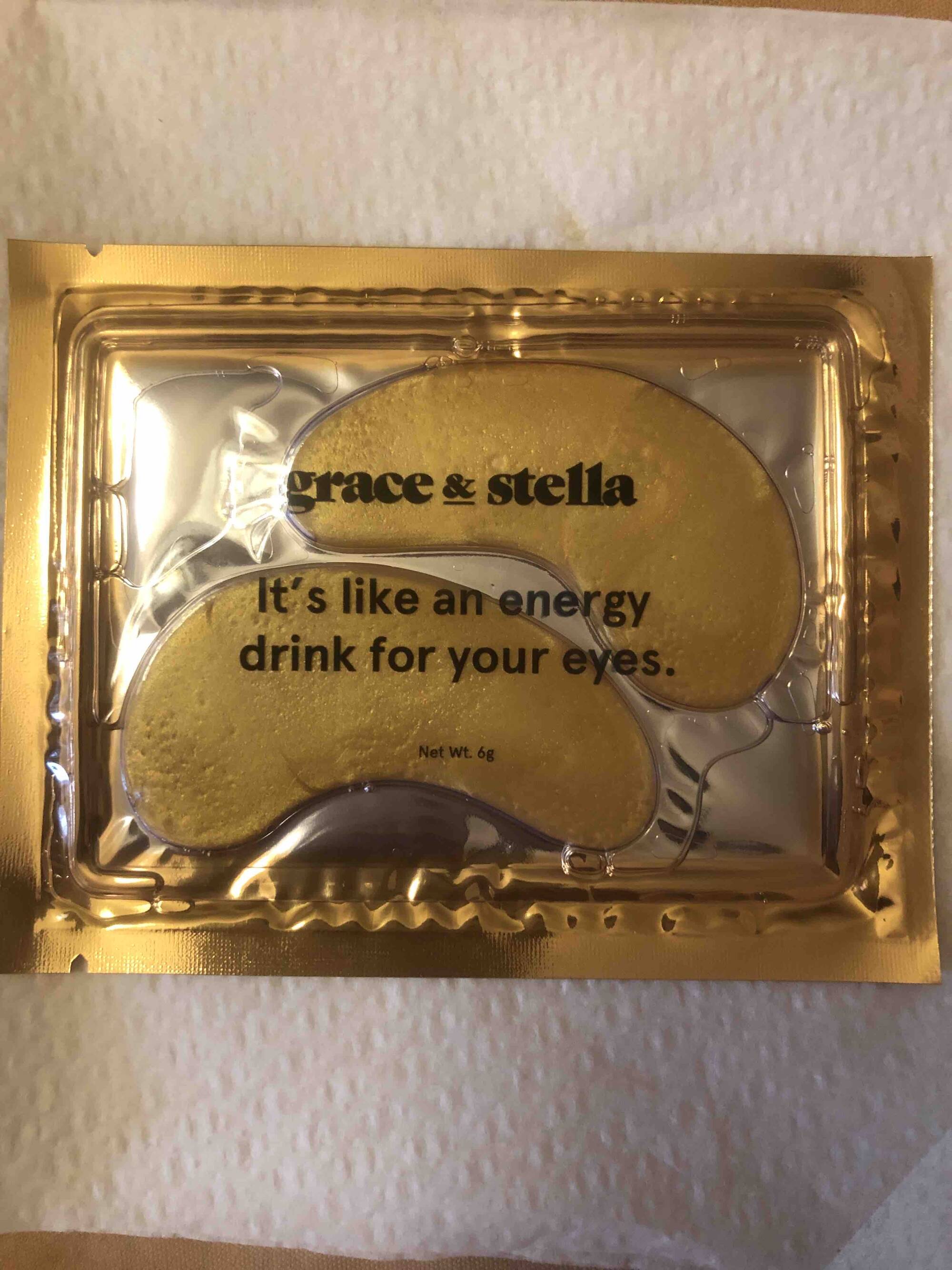 GRACE & STELLA - It's like an energy drink for your eyes - Eye mask