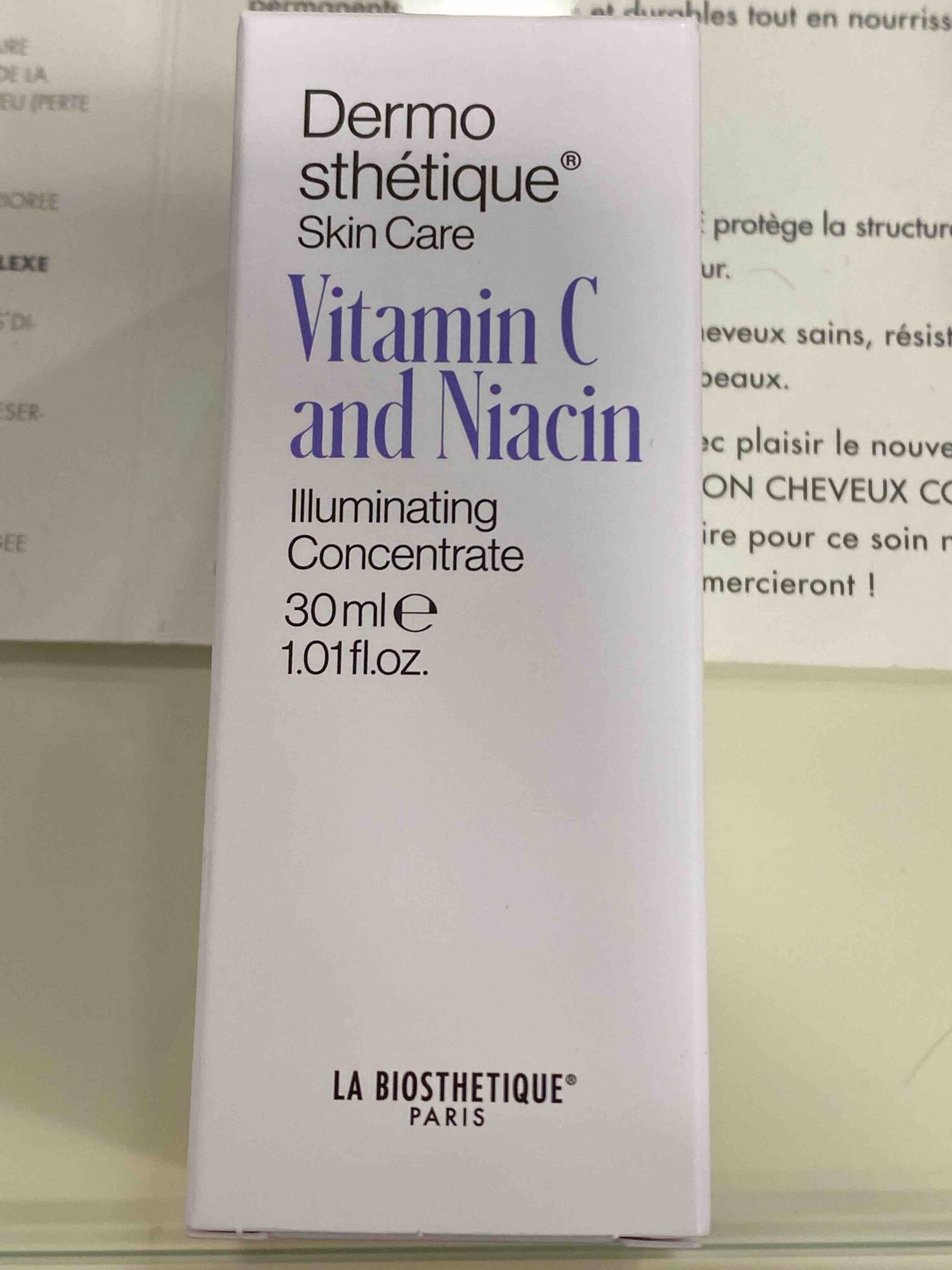 LA BIOSTHETIQUE - Dermosthétique Vitamin C and Niacin - Illuminating concentrate