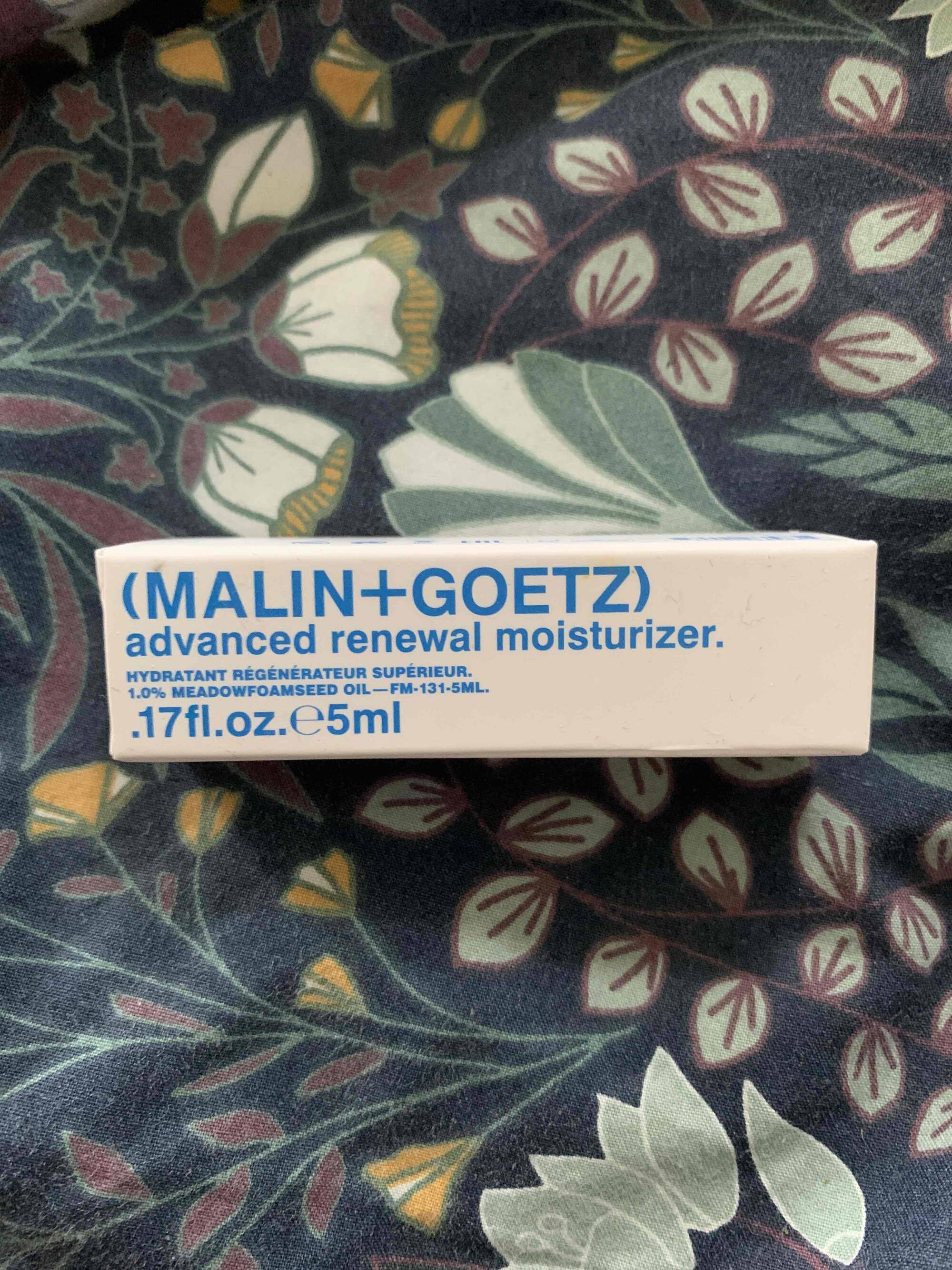MALIN+GOETZ - Hydratant régénérateur supérieur