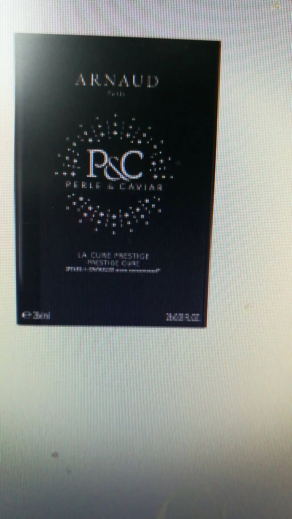 ARNAUD - Perle & Caviar - La cure prestige