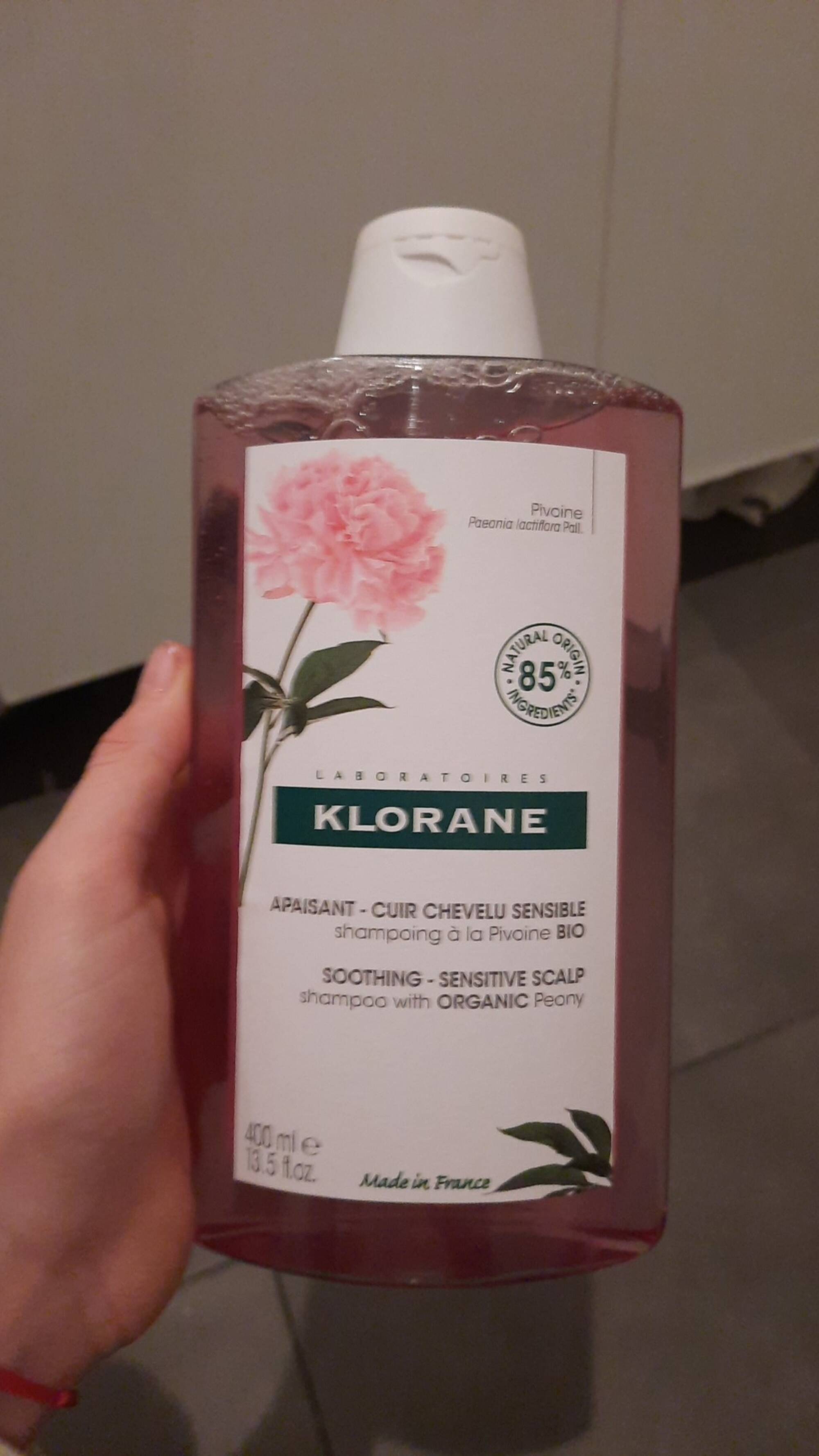 KLORANE - Shampoing à la Pivoine Bio
