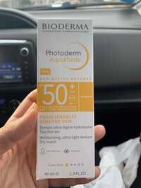 BIODERMA - Peaux sensibles - Photoderm Aquafluide SPF 50+