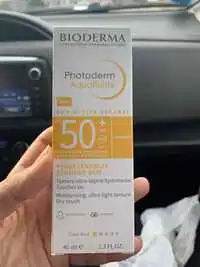 BIODERMA - Peaux sensibles - Photoderm Aquafluide SPF 50+