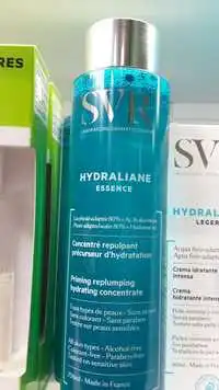 SVR - Hydraliane essence - Concentré repulpant précurseur d'hydratation