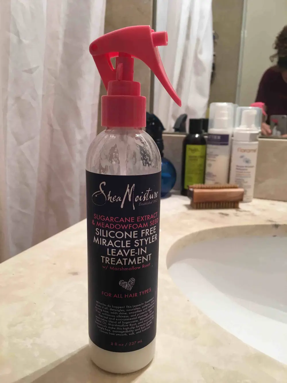 SHEA MOISTURE - Sugarcane extract & meadowfoam seed - Leave-in treatment