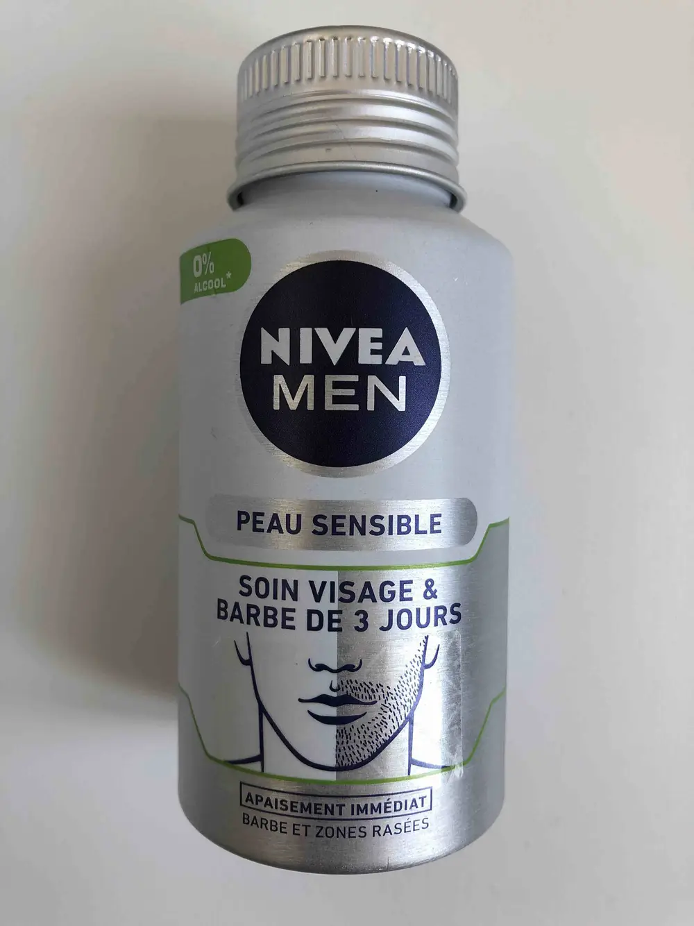 NIVEA MEN - Peau sensible - Soin visage & barbe de 3 jours