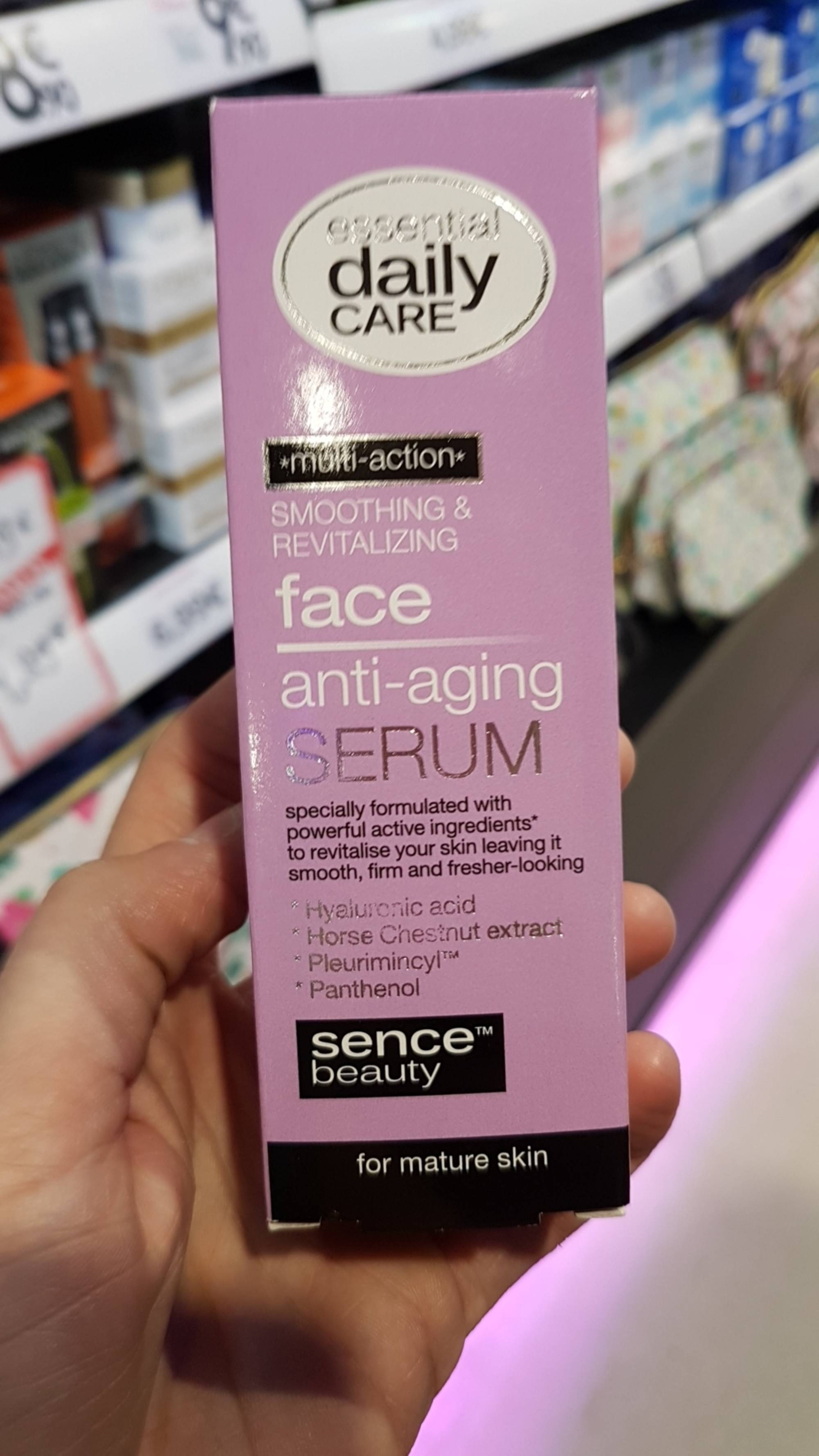 SENCE BEAUTY - Essential daily care - Face anti-aging serum