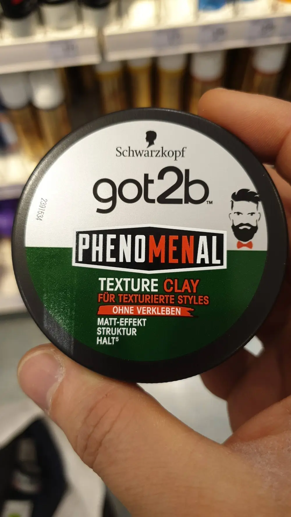 SCHWARZKOPF - Got2b - Phenomenal texture clay