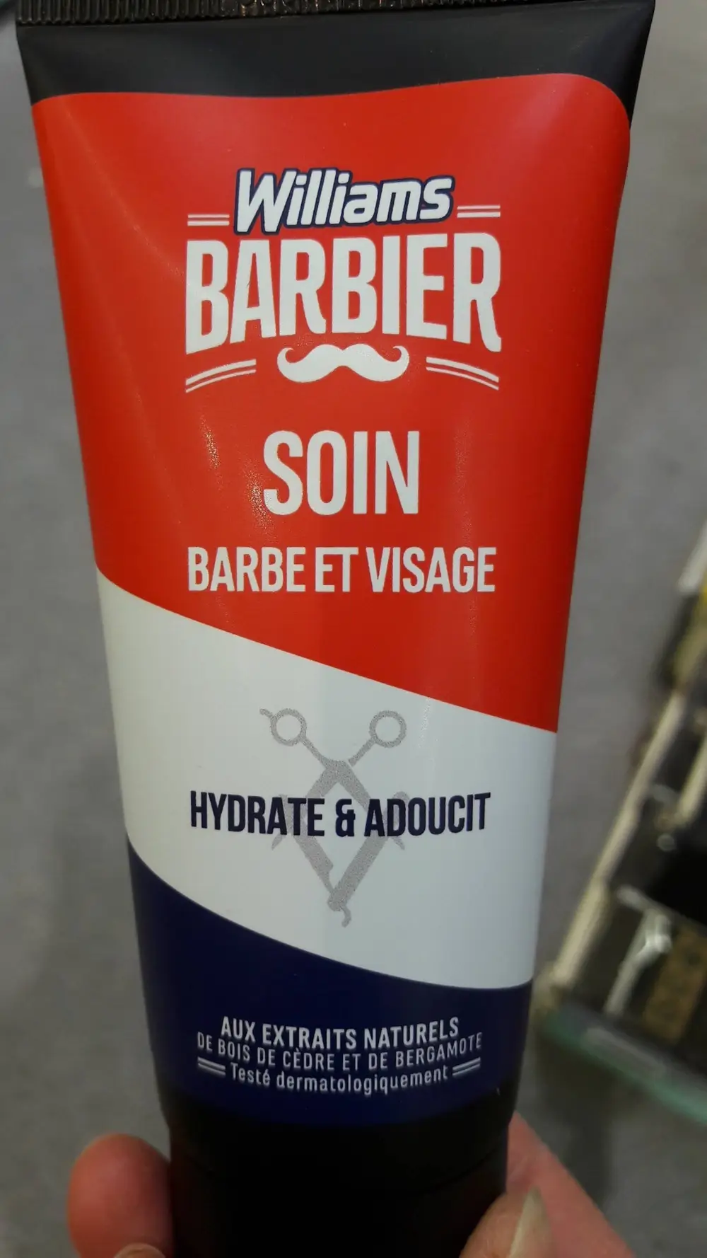 WILLIAMS BARBIER - Soin barbe et visage hydrate & adoucit