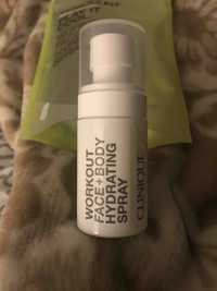 CLINIQUE - FIT - Workout face + body hydrating spray