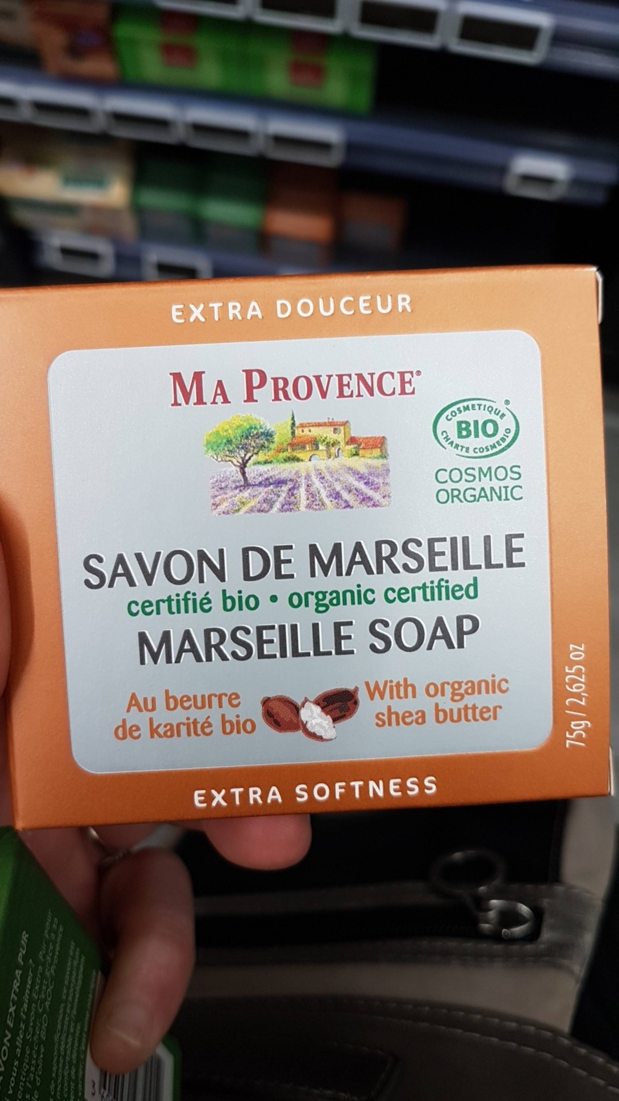 MA PROVENCE - Savon de Marseille au beurre de karité bio