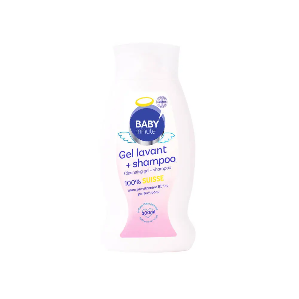 BABY MINUTE - BABY'minute  Gel lavant + shampoo Swiss Clean Formula